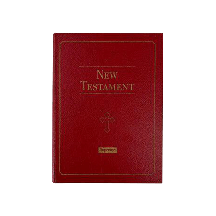 Buy Supreme New Testament Stash Bible 'Red' - 00052 1FW1344SNTSBR
