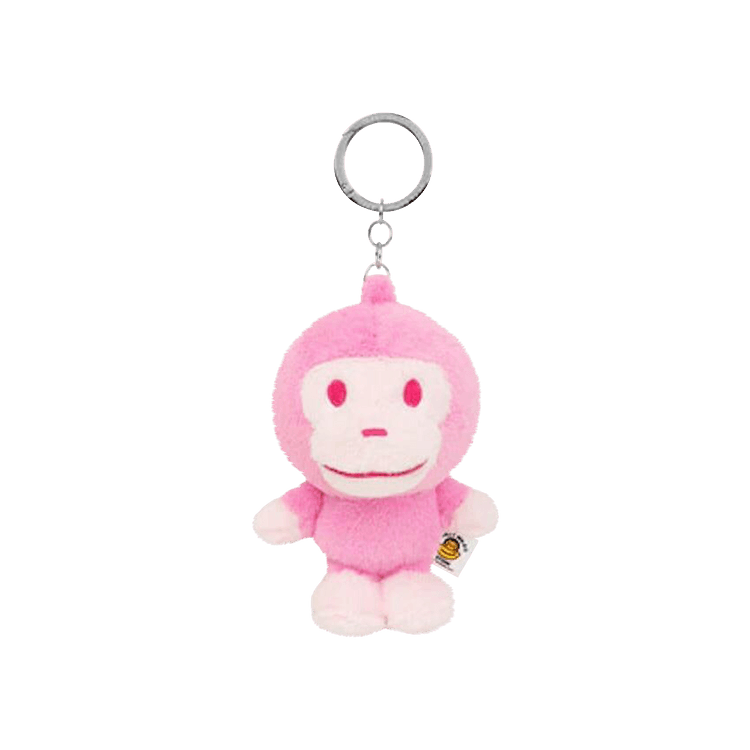 Buy BAPE Baby Milo Plush Doll Keychain 'Pale Pink' - AK20 182 006