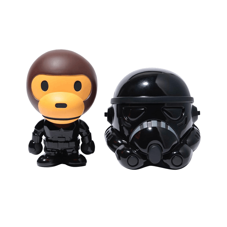 Buy BAPE x Star Wars x Baby Milo VCD Stormtrooper Figure 'Black