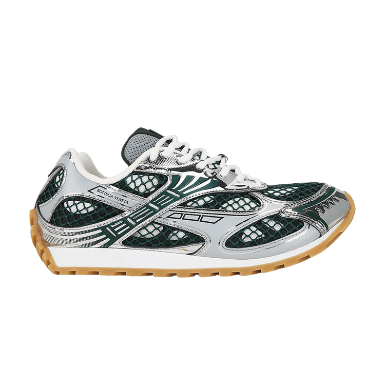 靴 BOTTEGA VENETA Buy Bottega Veneta Orbit Sneaker 'Biliard Green Silver' - 741357