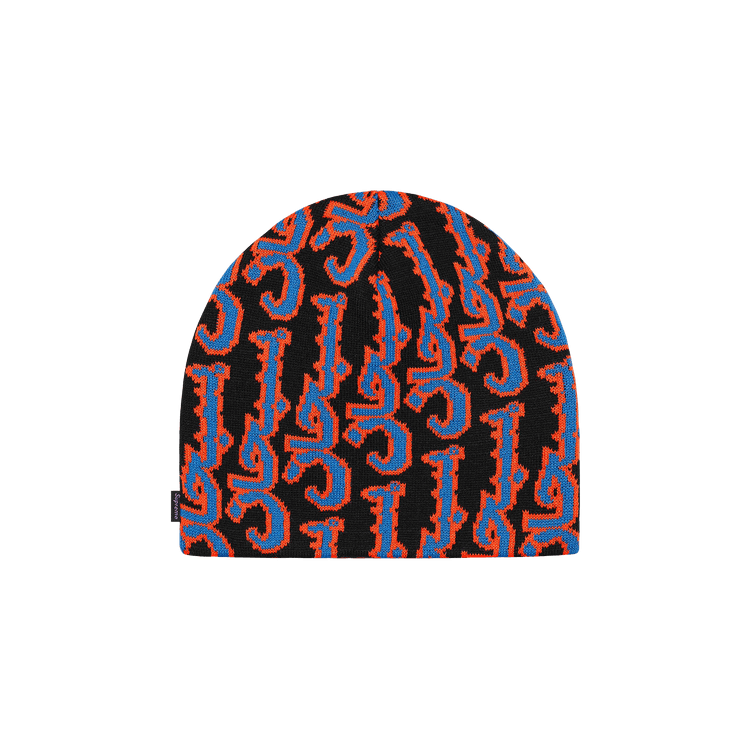 Buy Supreme Arabic Jacquard Beanie 'Black' - FW25BN9 BLACK | GOAT