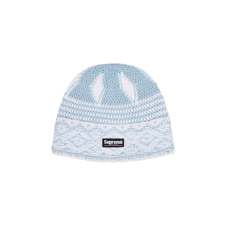 Buy Supreme Diamond Beanie 'Light Blue' - FW25BN30 LIGHT BLUE | GOAT