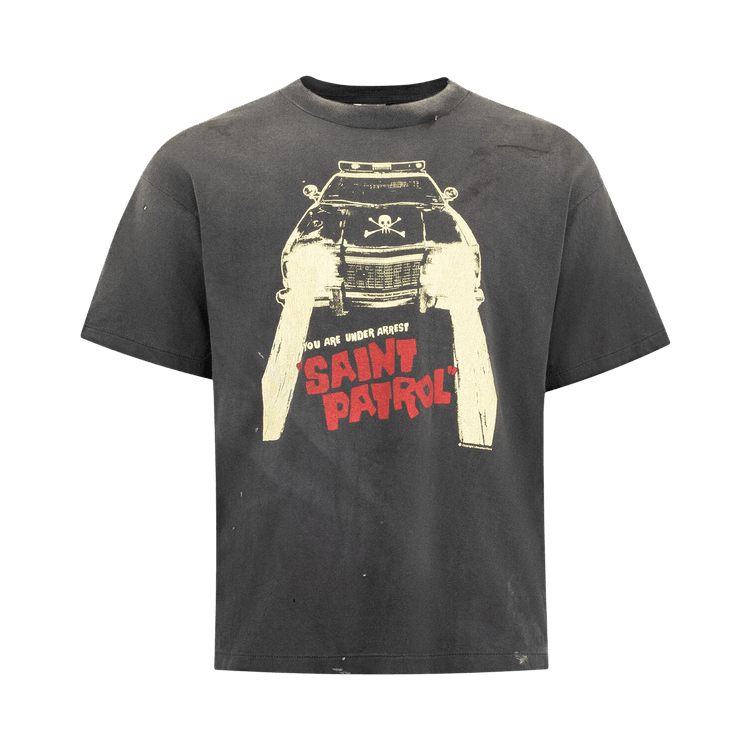 Buy SAINT Mxxxxxx Saint Patorol Short-Sleeve Tee 'Black' - SM HR1