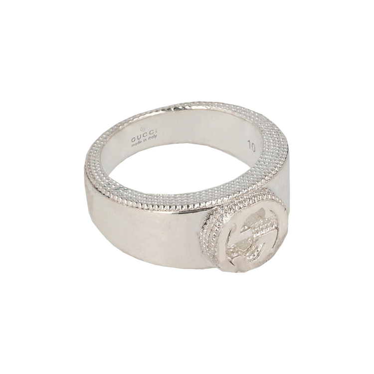 Кольцо G-образной формы с замком от Gucci 