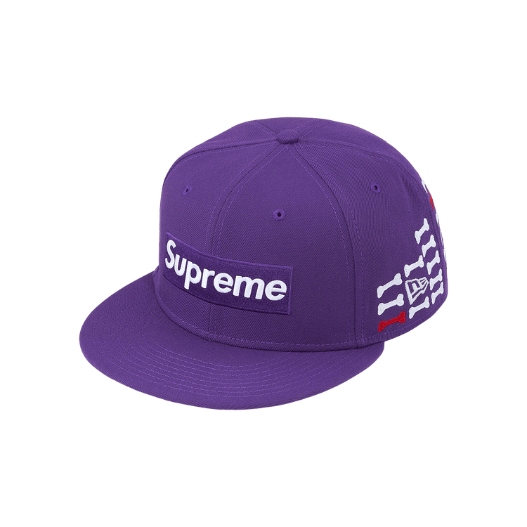 Buy Supreme Bones Box Logo New Era 'Purple' - FW25H46 PURPLE | GOAT