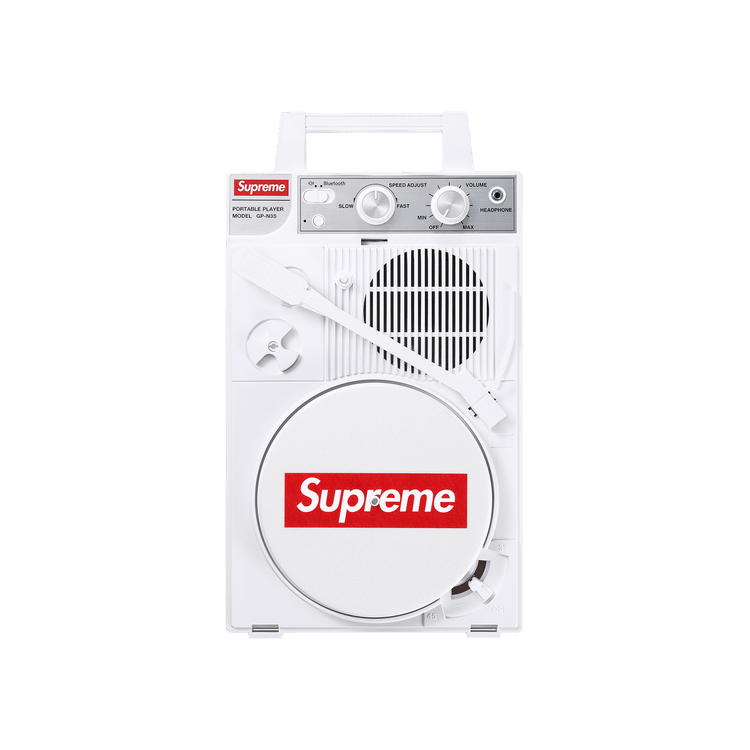 Buy Supreme x Anabas Gp-N3s Portable Record Player 'White