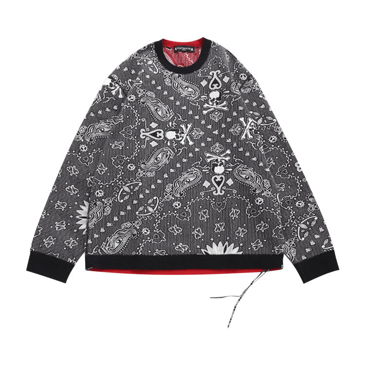 Buy Mastermind World Reversible Long-Sleeve Tee 'Black/Red