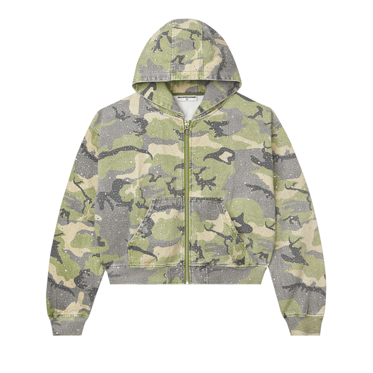 Buy Vale Forever Crystal Camo Work Jacket 'Green/Camo' - 11451