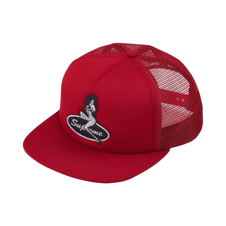 帽子 Supreme Pinup Mesh Back 5-Panel camo Supreme FW25 Pinup Mesh Back 5 Panel Cap Hat Black Camo One