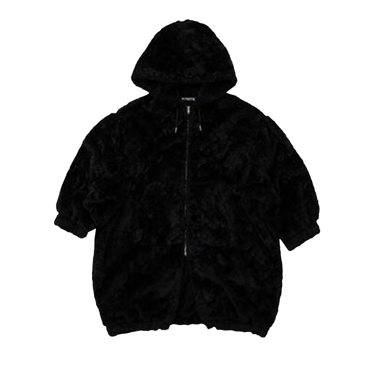 Buy Mastermind Japan Polar Bear Long Zip Up Hoodie 'Black