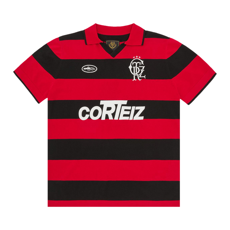 Buy Corteiz Striped Knit Jersey 'Red' - CRTZ0220 015 | GOAT