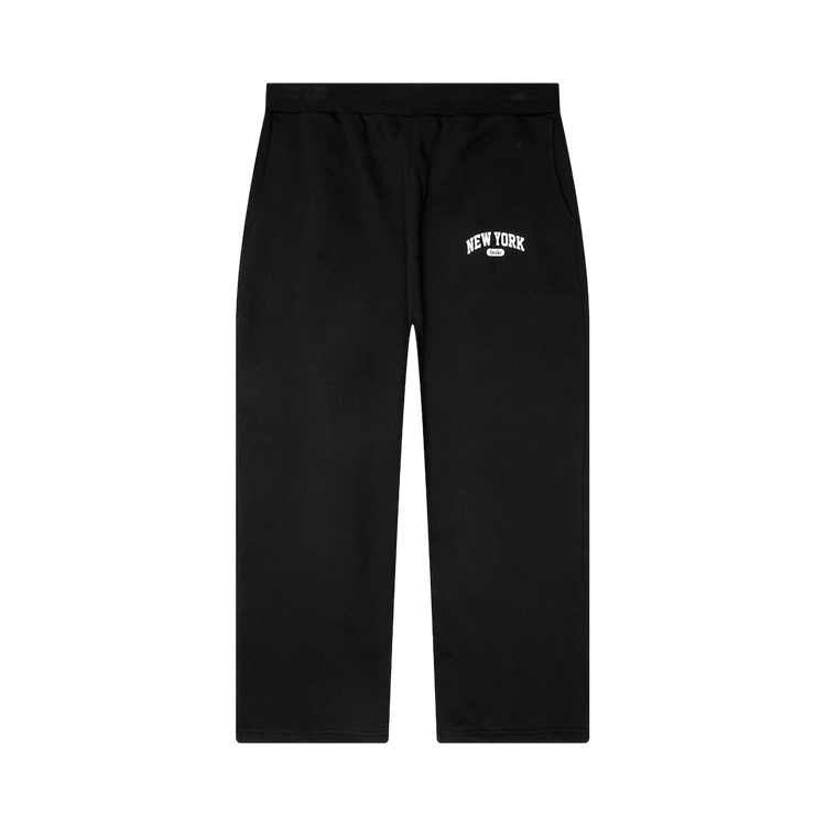 Buy Awake NY New York Arch Open Hem Sweatpants 'Black' - AWK FW25