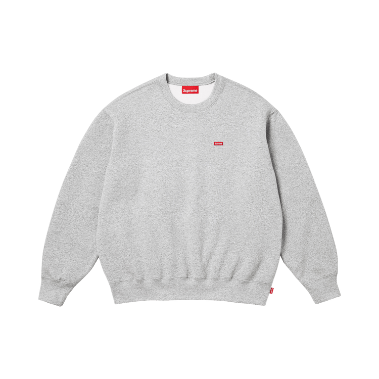 Buy Supreme Small Box Crewneck 'Heather Grey' - FW25SW7 HEATHER