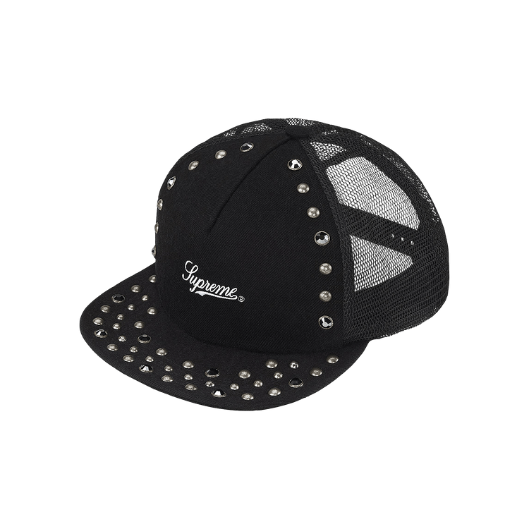 Buy Supreme x B.B. Simon Studded Mesh Back 5-Panel 'Black