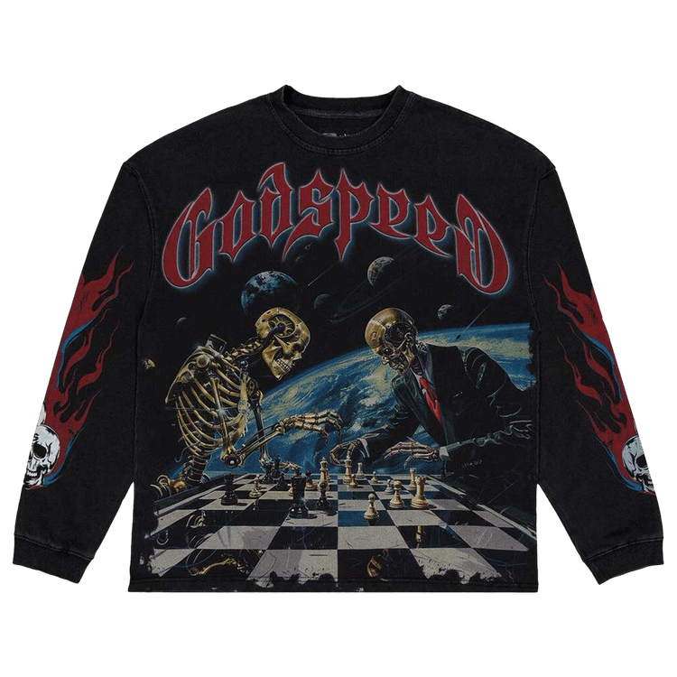 Футболка с длинным рукавом Godspeed Checkmate 