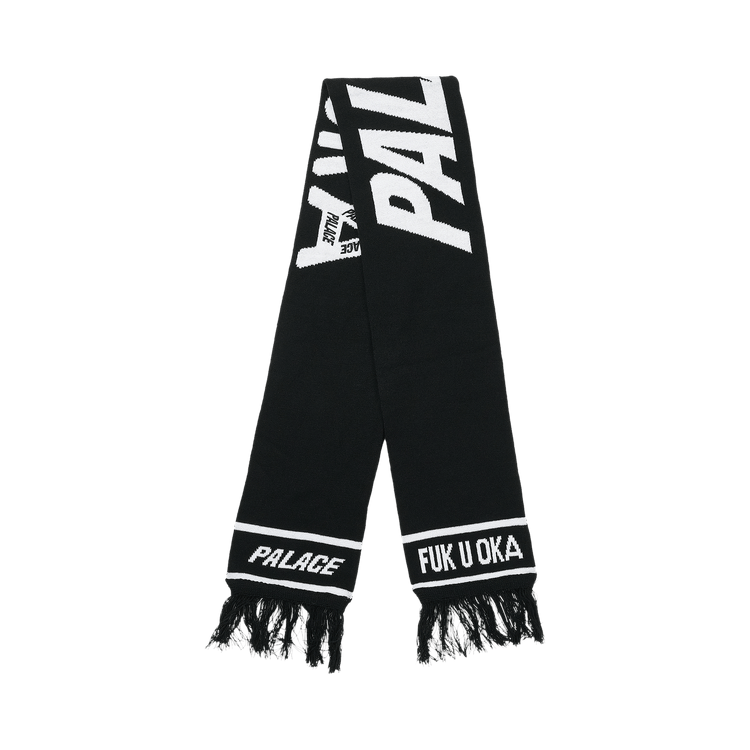 Buy Palace Fukuoka Scarf 'Black' - P29ACC113 | GOAT
