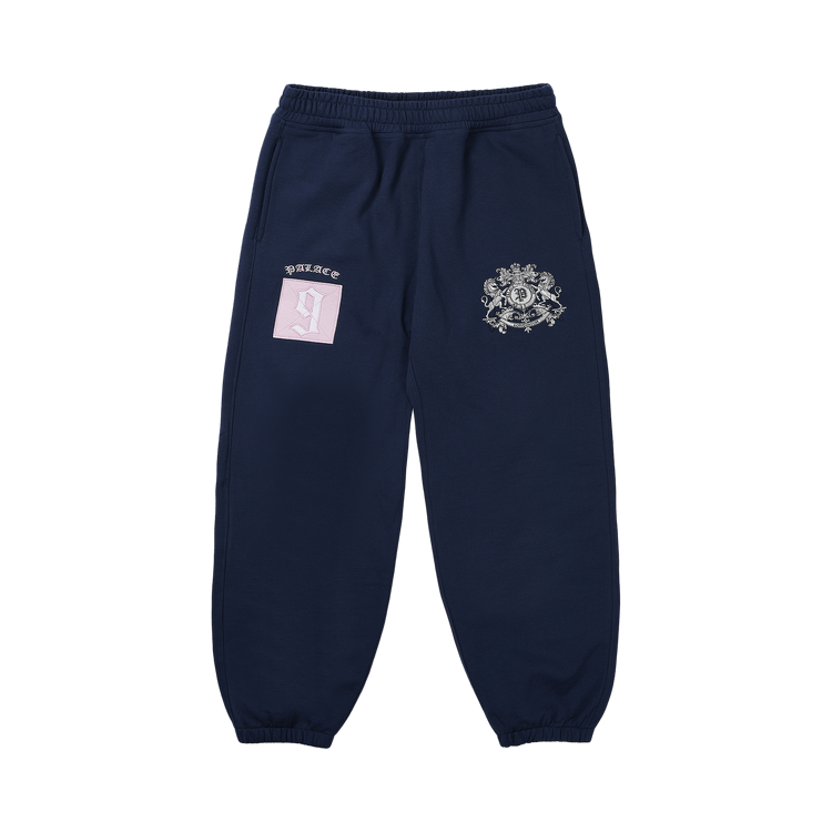 Buy Palace Crest Jogger 'Navy' - P29JG036 | GOAT
