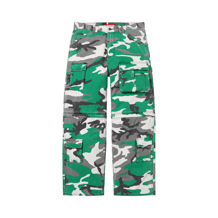 Buy Supreme Zip-Off Utility Pant 'Green Camo' - FW25P70 GREEN CAMO