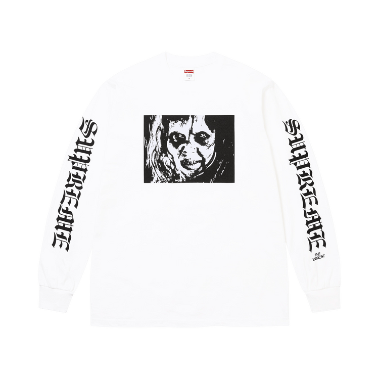 Buy Supreme x The Exorcist Mother Long-Sleeve Tee 'White' - FW25T5