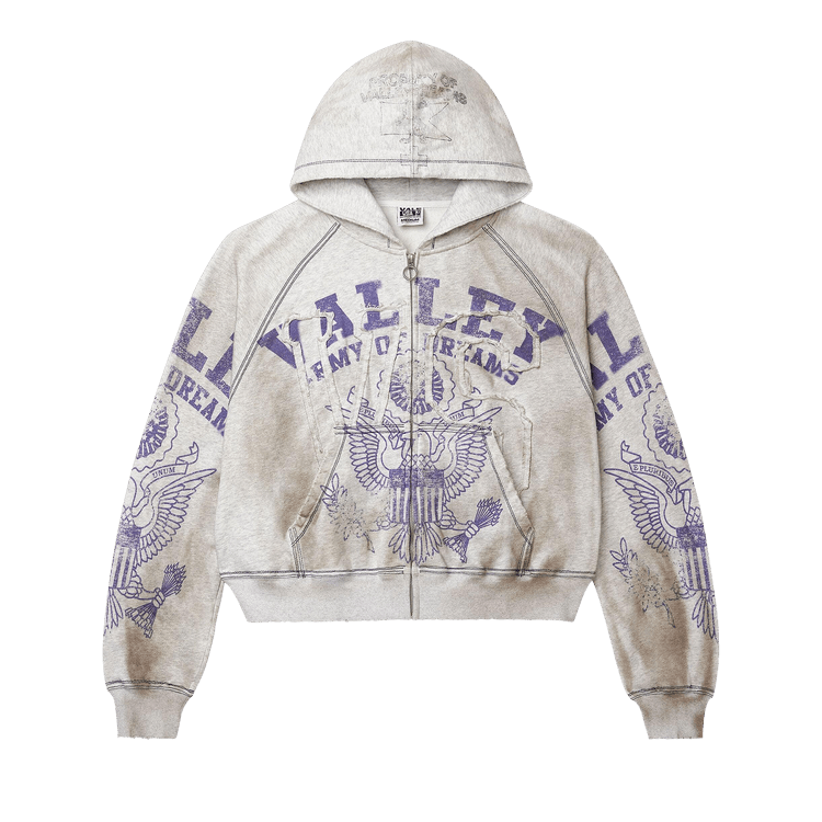 Армейская куртка Vale Forever на молнии 