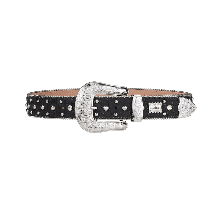 Buy Supreme x b.b. Simon Studded Ranger Belt 'Black' - FW24A74