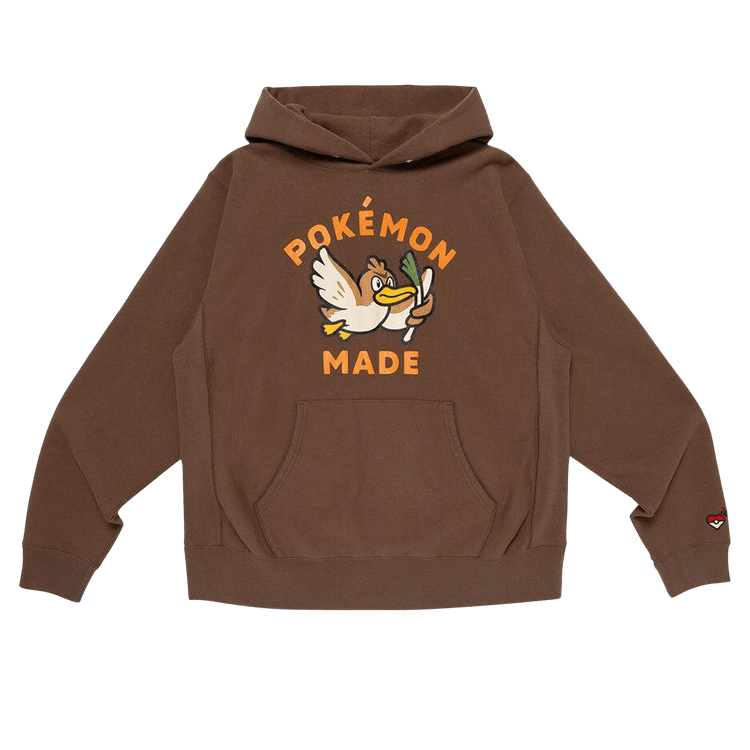 Buy Human Made x Pokemon Made Heavyweight Hoodie 'Brown