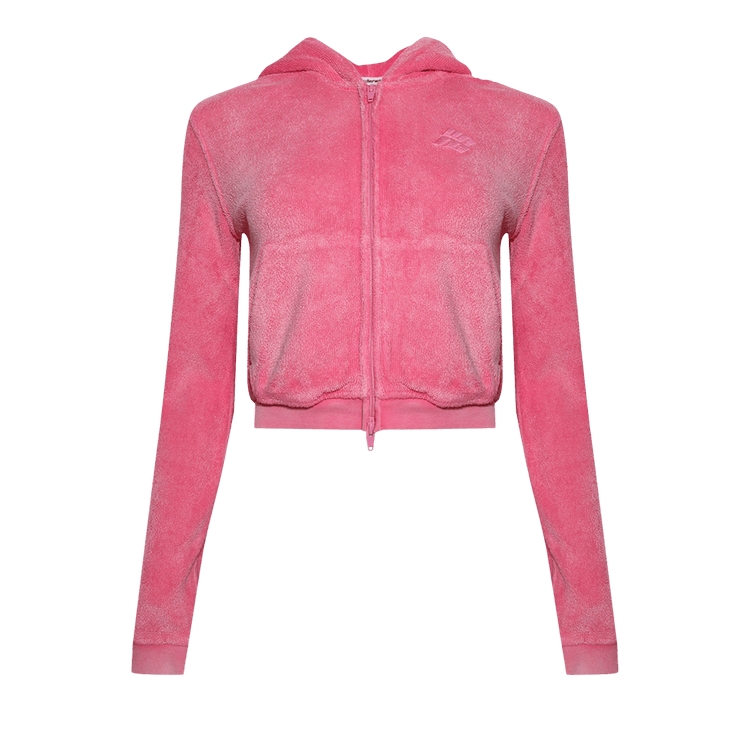 Buy Alexander Wang Shrunken Zip-Up 'Washed Lotus' - 4CC3252647