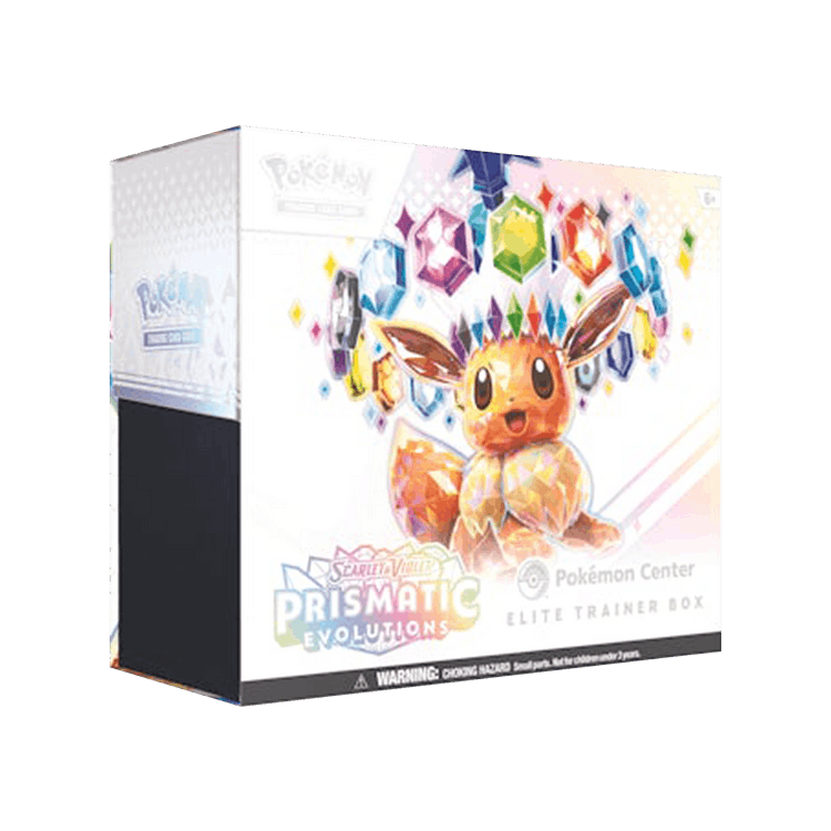 Элитный тренерский бокс Pokémon Scarlet & Violet Prismatic Evolutions (Центр покемонов)