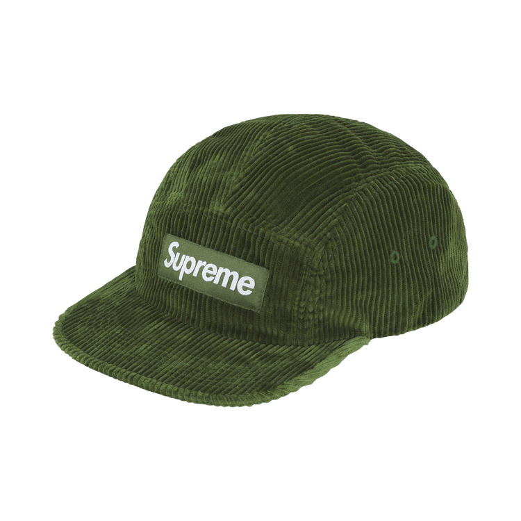 Buy Supreme Corduroy Camp Cap 'Olive' - FW25H103 OLIVE | GOAT