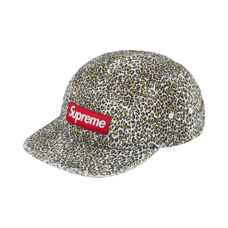 Buy Supreme Corduroy Camp Cap 'Leopard' - FW25H103 LEOPARD | GOAT