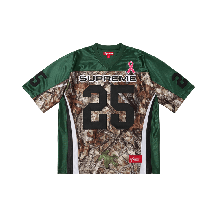 シャツ Supreme Breast Cancer Football Jersey Buy Supreme Breast Cancer Awareness Football Jersey 'Green