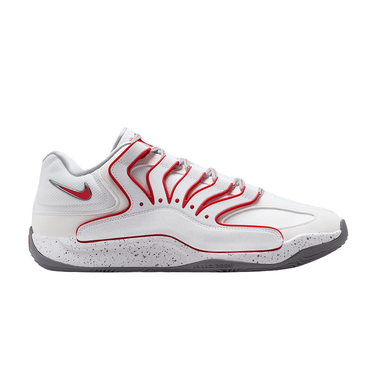 Nike KD 18 White University Red