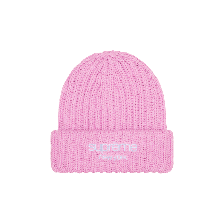 Supreme Classic Logo Beanie Pink Supreme Classic Logo 24F/W Beanie