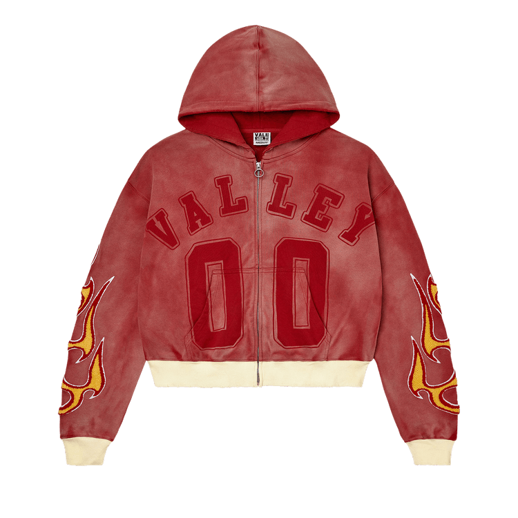Buy Vale Forever Chimera Zip Up 'Red' - VALE 10 007 CZUR RD | GOAT