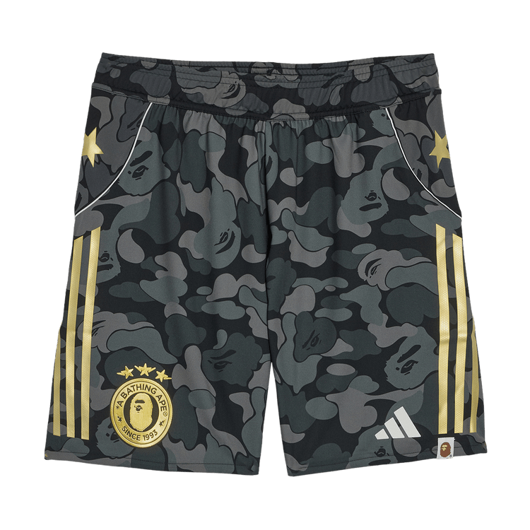 Buy adidas x BAPE Football Shorts 'Black' - KB2204 | GOAT