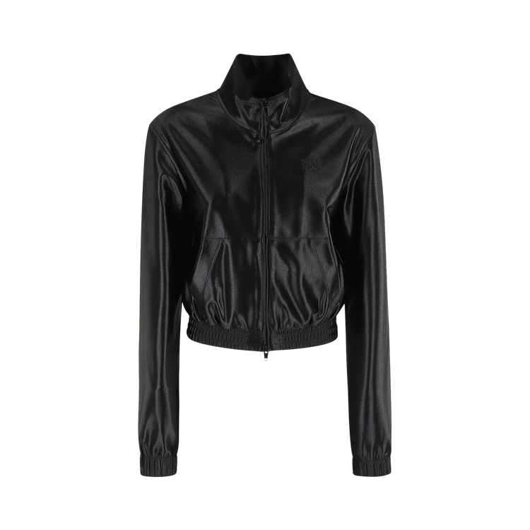 Buy Alexander Wang Shrunken Zip Up Jacket 'Black' - 4CC3252682 001