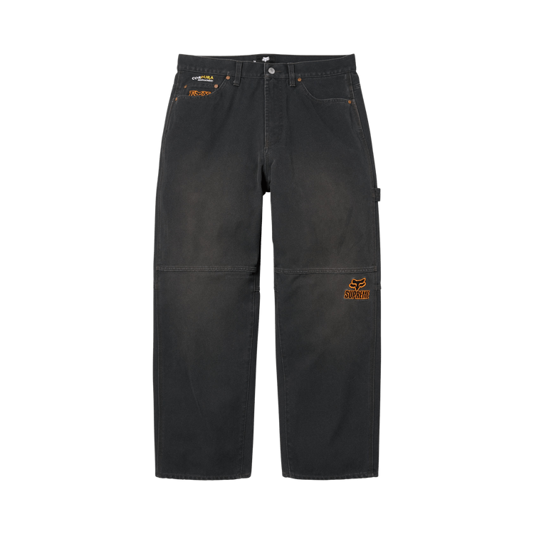 Buy Supreme x Fox Racing Cordura Baggy Jean 'Black' - FW25P60