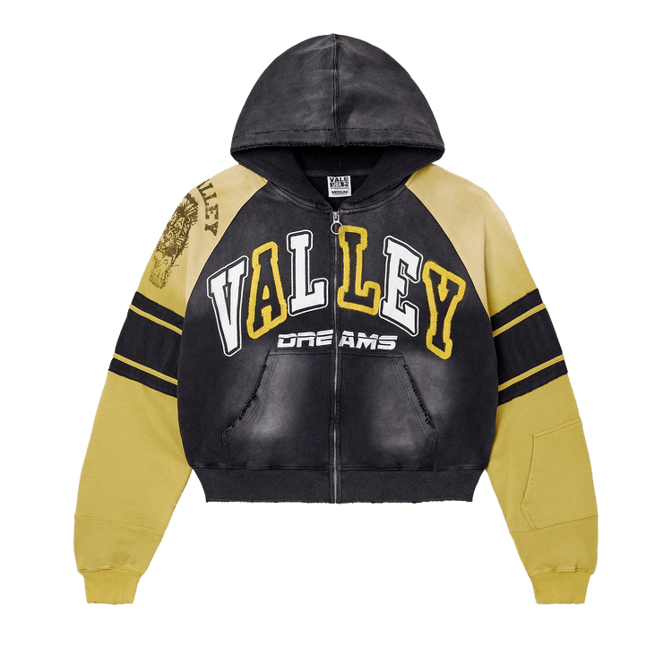 Buy Vale Forever Lethal Zip Up 'Black/Yellow' - VALE 10 007 VFLZUB