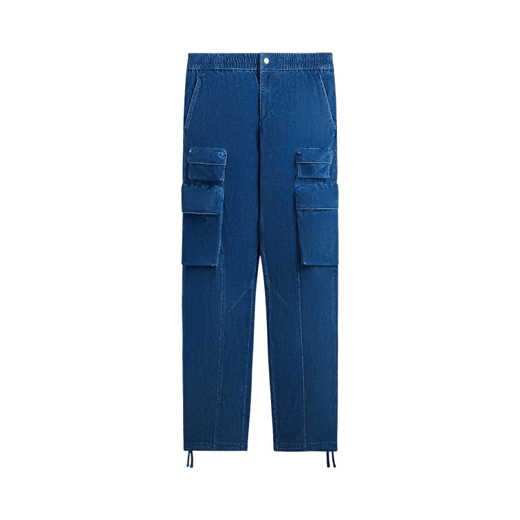 Buy Kith Indigo Corduroy Chauncey Cargo Pant 'Cyanotype