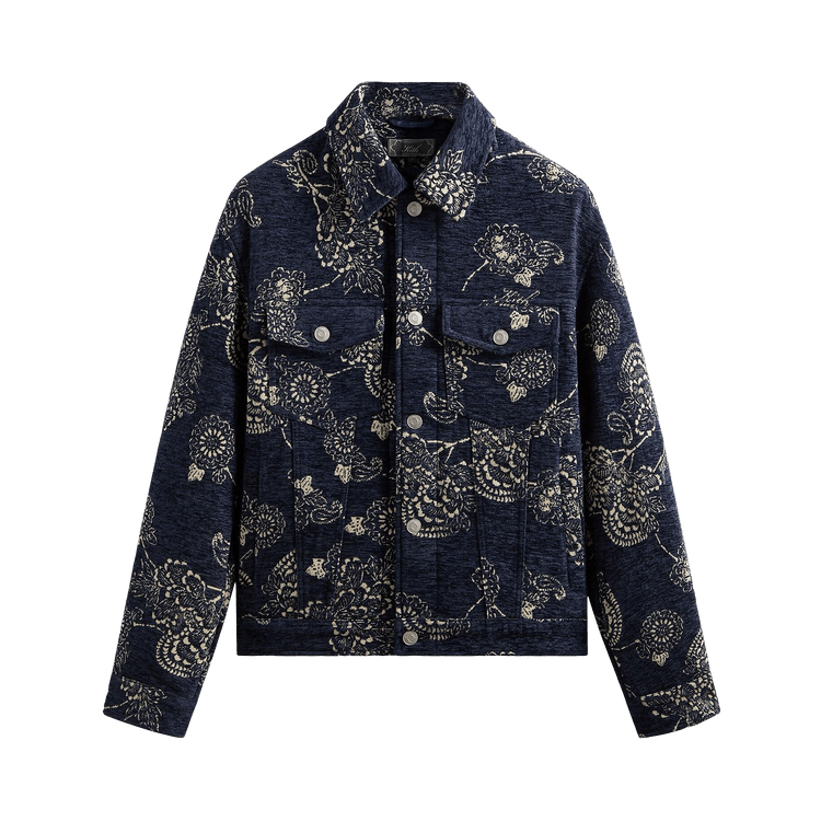 Buy Kith Puffed Jase Tapestry Jacket 'Nocturnal' - KHM011024 413