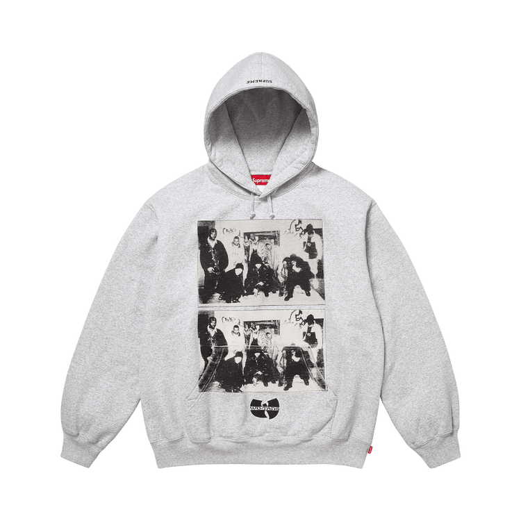 トップス Supreme/Wu-Tang Clan Hooded Sweatshirt Buy Supreme x Wu-Tang Clan Hooded Sweatshirt 'Ash Grey' - FW25SW26