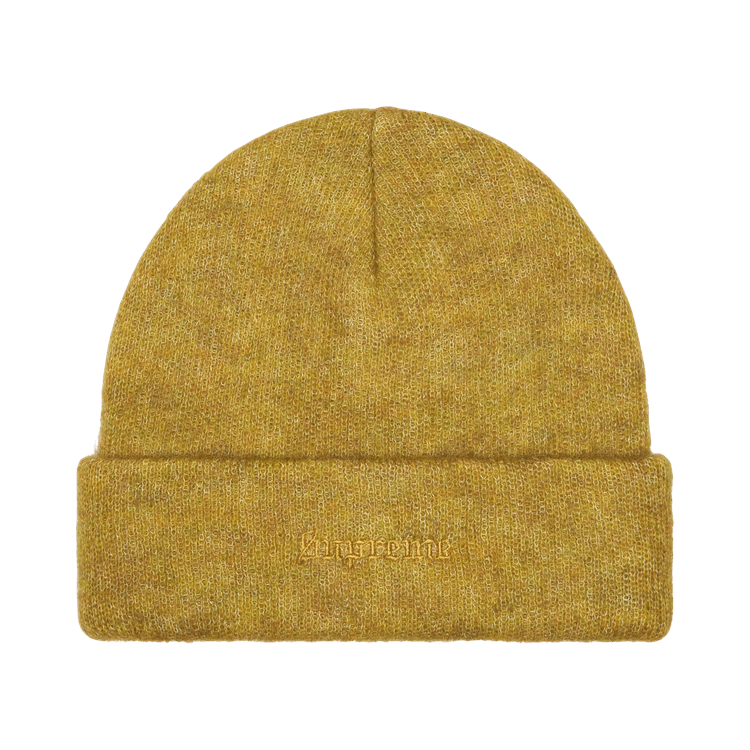 Buy Supreme Mohair Beanie 'Mustard' - FW25BN21 MUSTARD | GOAT