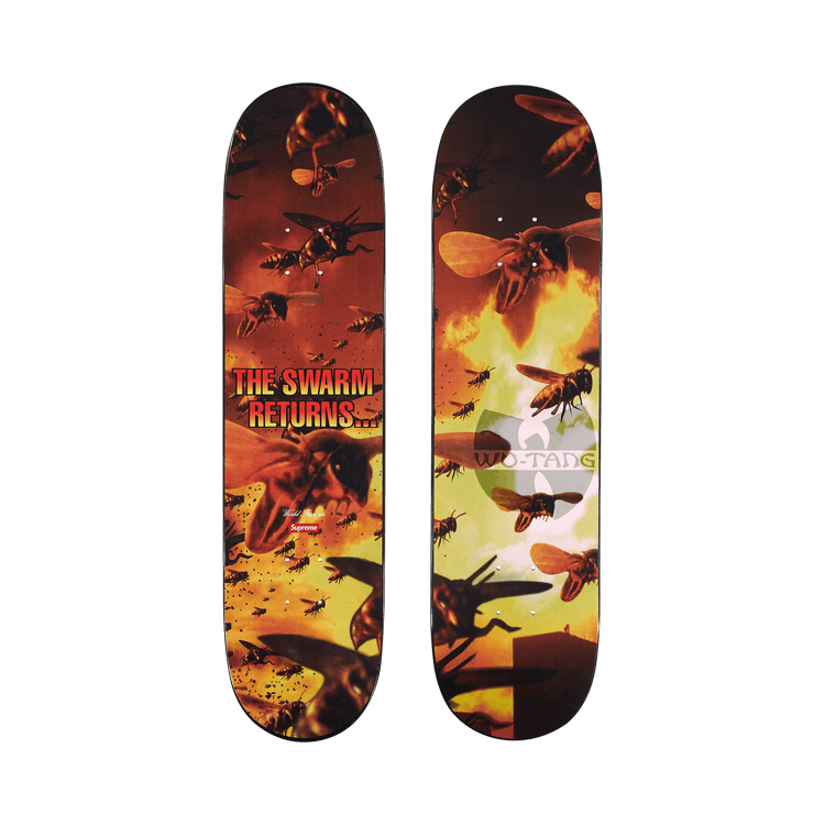 Wu-Tang Clan スケートボードデッキ アップルバム Buy Supreme x Wu-Tang Clan Skateboard 'Multicolor' - FW25SB3