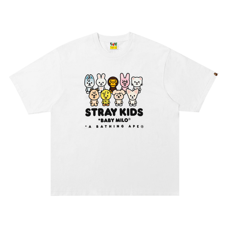 Buy BAPE x Stray Kids Baby Milo with Skzoo Family Relaxed Fit Tee