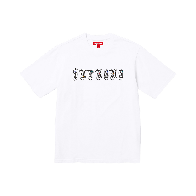 Buy Supreme Aoi Gems Short-Sleeve Top 'White' - FW25KN97 WHITE | GOAT
