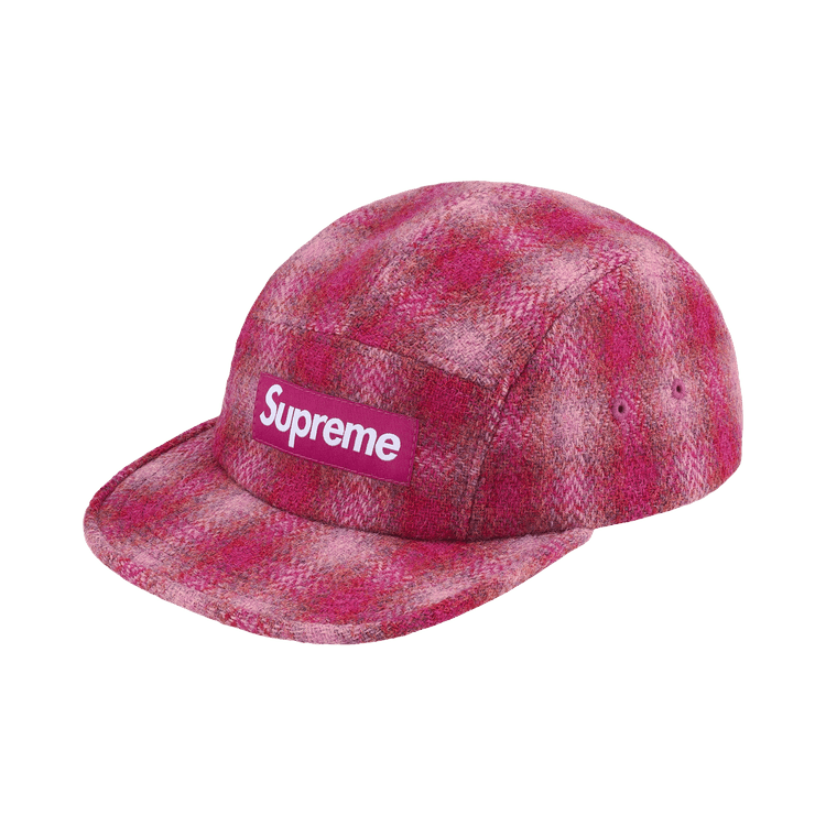 Buy Supreme Harris Tweed Camp Cap 'Pink' - FW25H14 PINK | GOAT UK