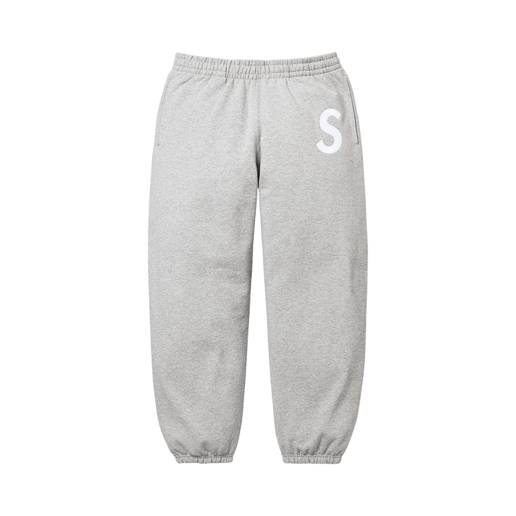 Buy Supreme S Logo Sweatpant 'Heather Grey' - FW25P53 HEATHER GREY