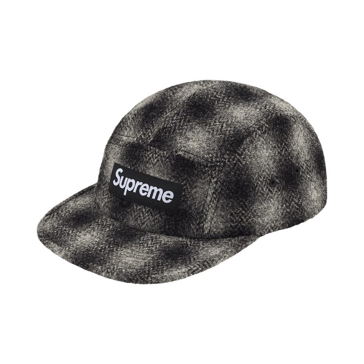 帽子 supreme Harris Tweed Camp Cap Buy Supreme Harris Tweed Camp Cap 'Black' - FW25H14 BLACK | GOAT