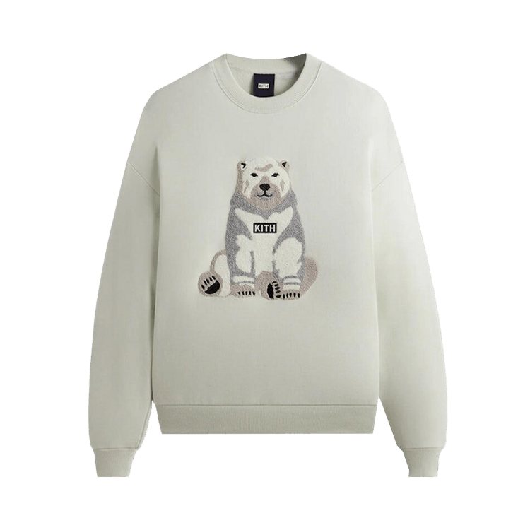 Buy Kith Kithmas Polar Bear Nelson Crewneck 'Chalk' - 00725