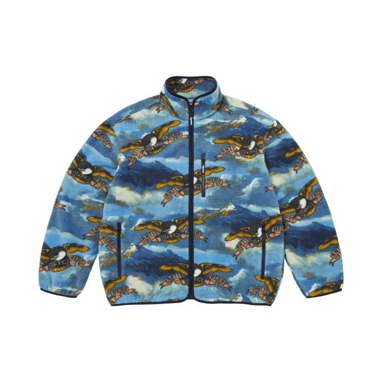 Флисовая куртка Supreme x Antihero 